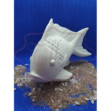 Pesce grande in ceramica